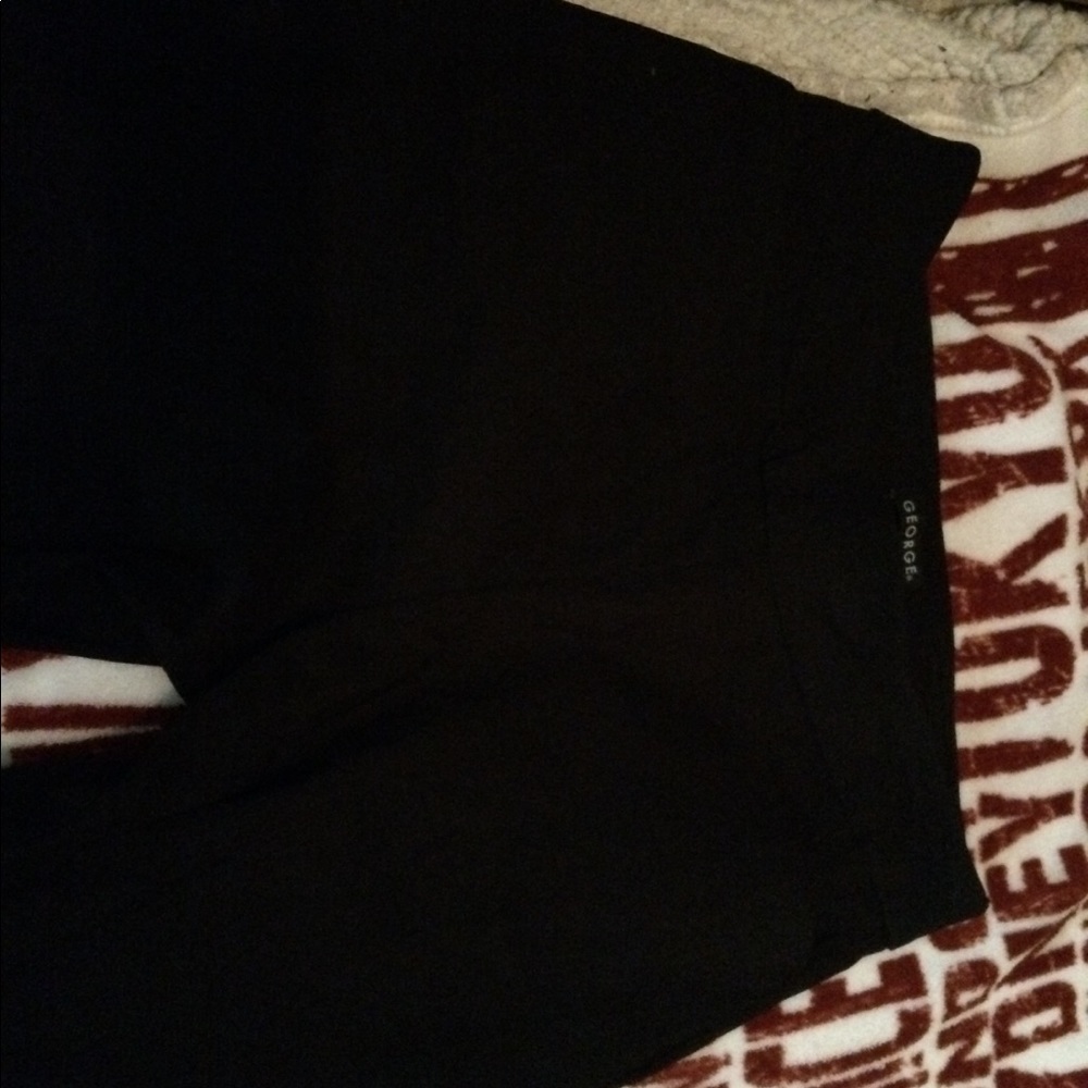 Black Wide Leg Dress Pants